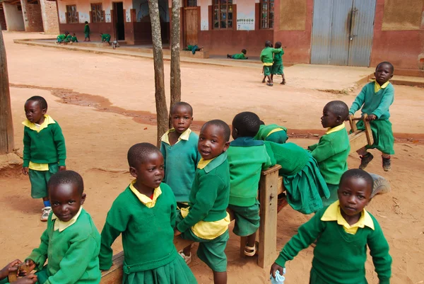 The play of kindergarten children of the Village of Pomerini-Tan — Stock Photo, Image