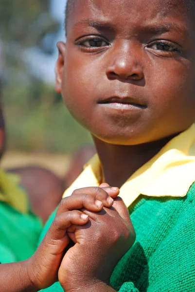 The play of kindergarten children of the Village of Pomerini-Tan — Stock Photo, Image