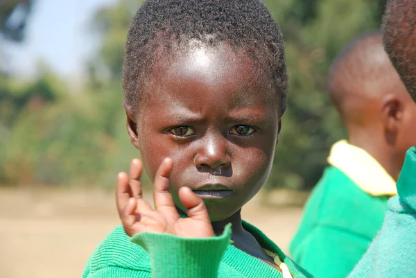 Gra Przedszkole dzieci z miejscowości Pomerini-Tanzania — Zdjęcie stockowe