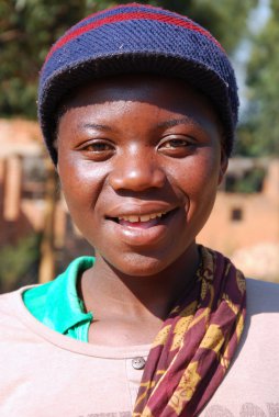 Afrikalı çocuklar tarafından kar amacı gütmeyen takip AIDS acı 