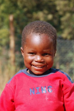 Afrikalı çocuklar tarafından kar amacı gütmeyen takip AIDS acı 