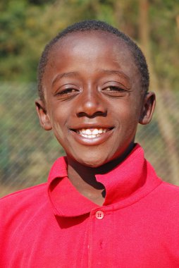 Afrikalı çocuklar tarafından kar amacı gütmeyen takip AIDS acı 