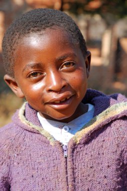 Afrikalı çocuklar tarafından kar amacı gütmeyen takip AIDS acı 