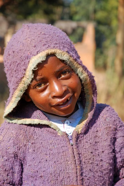 Los niños africanos que sufren de SIDA seguido por la organización sin fines de lucro —  Fotos de Stock