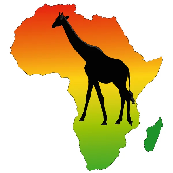 Safari in Afrika — Stockvector