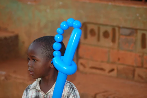 Lo sguardo dell'Africa sui volti dei bambini - Villaggio Pomerini - Tanzania - Africa — Foto Stock