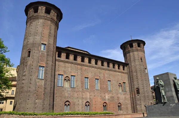 Il Castello di Piazza Castello a Torino - Piemonte - Italia — Foto Stock