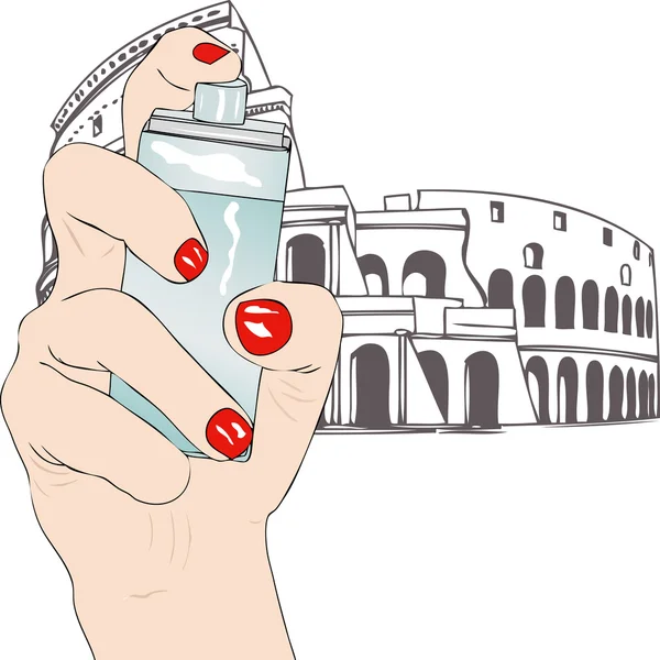 Parfym i Rom — Stockfoto