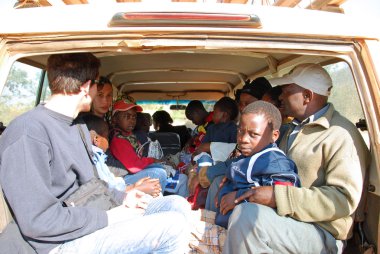 Traveling to the hospital in Iringa in Tanzania - Africa - 018