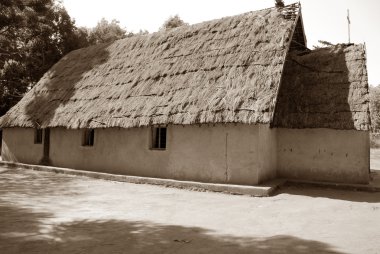 Tanzanya, Afr Pomerini köyünün eski Lutheran Kilisesi