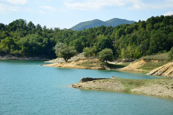 Abruzzo, İtalya 95 Salto Lake görünümü — Stok fotoğraf