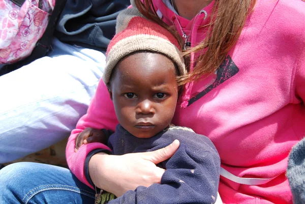 The Large eyes of Africa — Stock Photo, Image