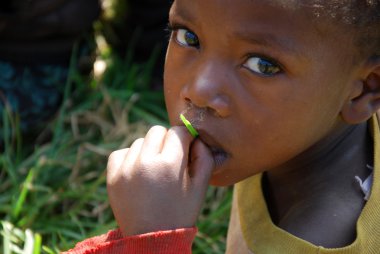 Bu kadar çok soru ile gözleri Tanzanya, Afrika 65 istedi