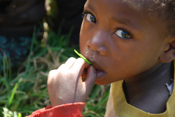 So many questions asked with eyes Tanzania, Africa 63 — Stock Photo, Image