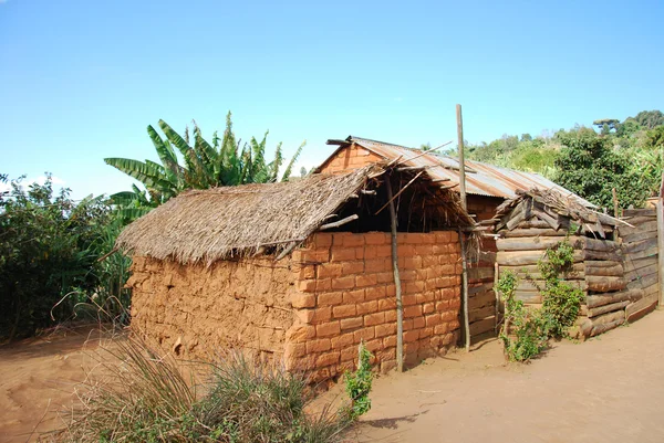 The houses of the village of Nguruwe in Tanzania, Africa 95 — Stock Photo, Image