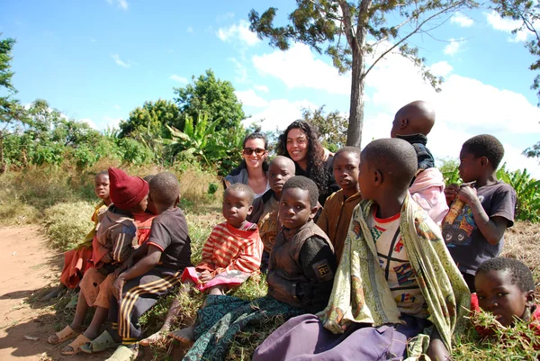 Dzieci z Tanzanii Afryki 02 — Zdjęcie stockowe