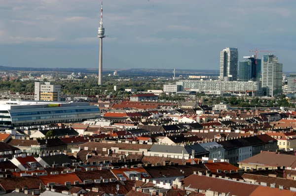 Вид на город Вена и его архитектуру - Австрия — стоковое фото