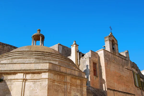 Uma antiga igreja de Matera - Basilicata - Itália — Fotografia de Stock