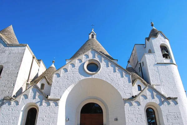 Trullo kostel v Alberobello v Apulii - Itálie n 102 — Stock fotografie