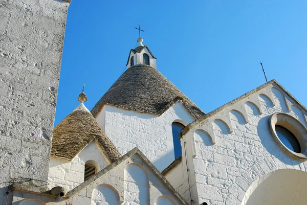 Trullo kostel v Alberobello v Apulii - Itálie n 103 — Stock fotografie