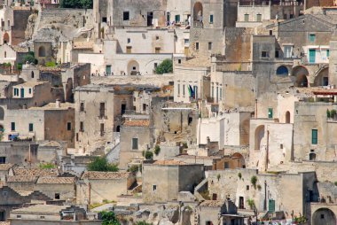 Matera Sassi şehri - Basilicata İtalya n171