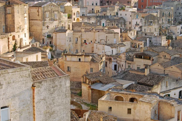 A város Sassi - Matera Olaszország Basilicata n204 — Stock Fotó