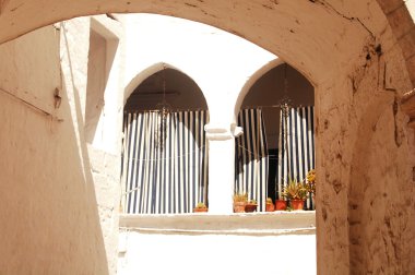 Ostuni Murgia beyaz şehir in Puglia - İtalya 618