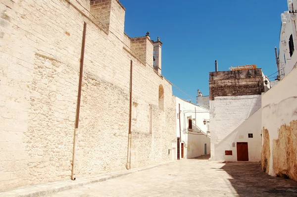 Ostuni, a Murgia fehér város a Puglia - Olaszország 675 — Stock Fotó