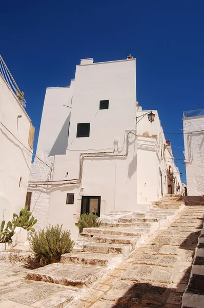 Ostuni bílé město Murgia v Apulii - Itálie 664 — Stock fotografie