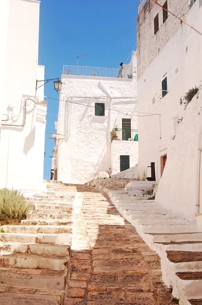 Ostuni la ville blanche de Murgia dans les Pouilles - Italie 662 — Photo