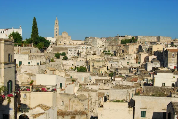 Matera la ciudad de Sassi - Basilicata Italia 311 — Foto de Stock