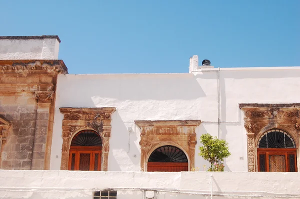 Ostuni bílé město Murgia v Apulii - Itálie 623 — Stock fotografie