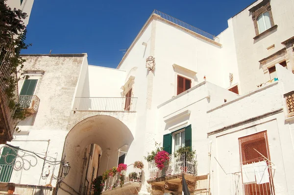 Ostuni den vita staden Murgia i Apulien - Italien 625 — Stockfoto