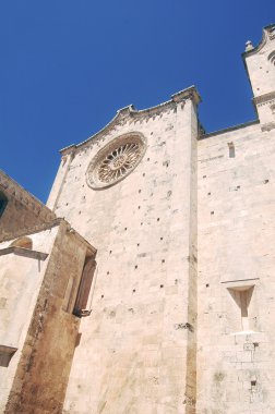 Ostuni - in Puglia Murge beyaz şehir Katedrali 