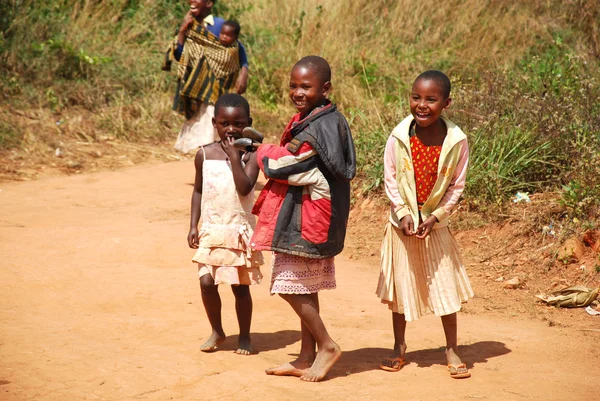 Les enfants du mont Kilolo en Tanzanie - Afrique — Photo