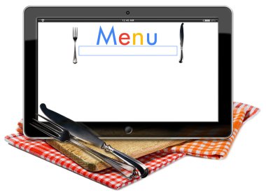 Restoran Menü Tablet bilgisayar