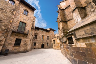Barri Gotik çeyrek - Barcelona İspanya