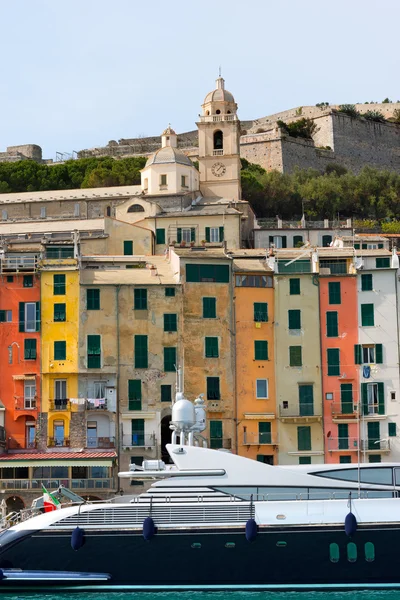 Hus i Portovenere Ligurien Italien — Stockfoto