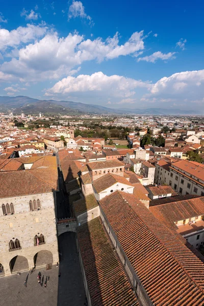 Aerial view of Pistoia Tuscany Italy — Stock Photo, Image