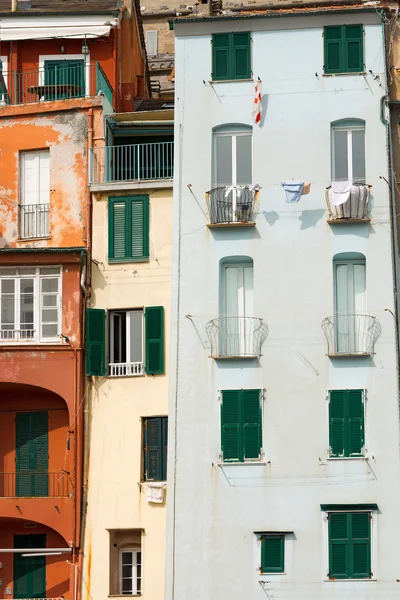 Domy v Itálie Liguria Portovenere — Stock fotografie