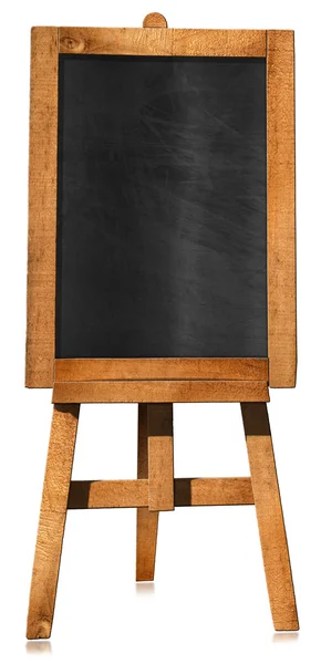 Blackboard vazio em um cavalete — Fotografia de Stock