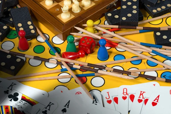Conceito de jogos de tabuleiro — Fotografia de Stock