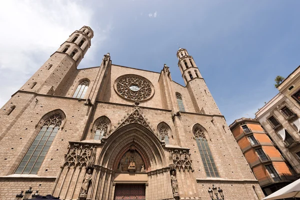 Santa maria del mar - barcelona Spanien — Stockfoto