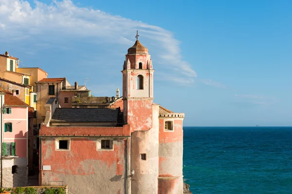 Iglesia de San Giorgio - Tellaro Liguria Italia — Foto de Stock