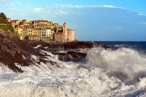 Tellaro Köyü - Liguria İtalya — Stok fotoğraf