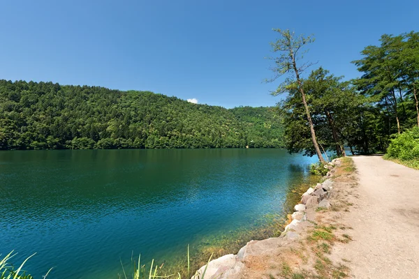 Levico Lake - Trentino Italy — Stock Photo, Image