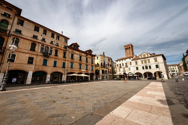 Bassano Del Grappa Italy July 6Th 2018 Downtown Bassano Del —  Fotos de Stock