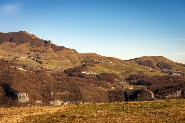 Monti Lessini Lessini Dağları Campofontana Selva Progno Belediyesi Ile Birlikte — Stok fotoğraf