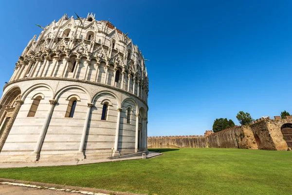 Battistero San Giovanni Pisa Baptistery 1152 1390 Saint John Baptist — Stok fotoğraf