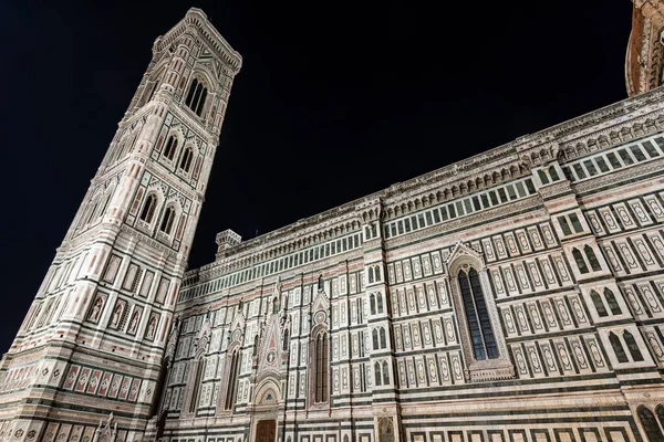 Side Facade Florence Cathedral Duomo Santa Maria Del Fiore Bell — Stock Photo, Image